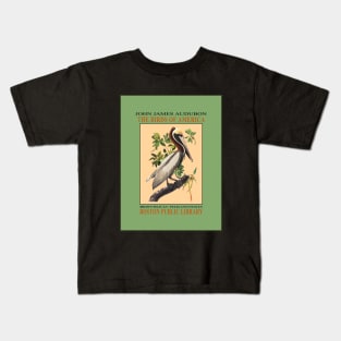 Audubon Pelican Exhibition Print Kids T-Shirt